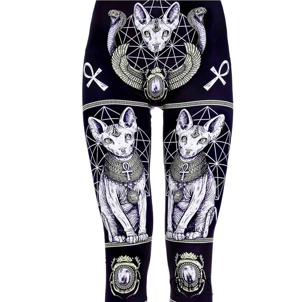 Restyle - Sphynx Legging - Zwart